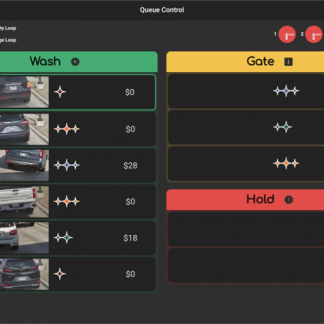 Gate controller / Lane manager / Visual queue