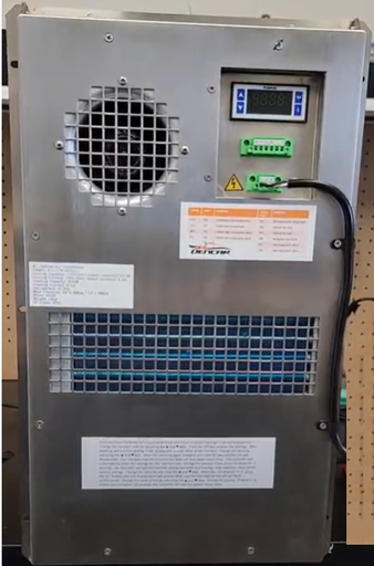 HVAC for pay station