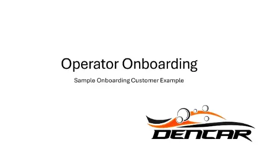 Operator Onboarding